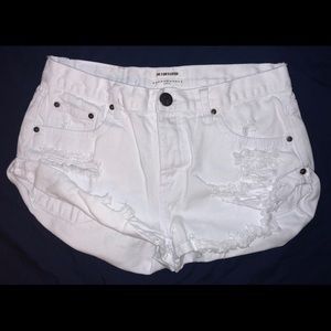 One Teaspoon Bandits ‘White Beauty’